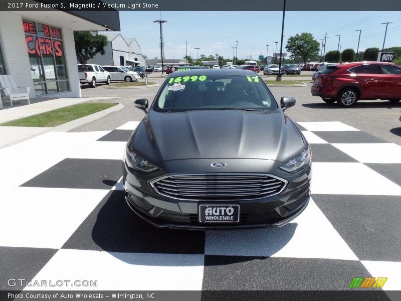 Magnetic / Medium Light Stone 2017 Ford Fusion S
