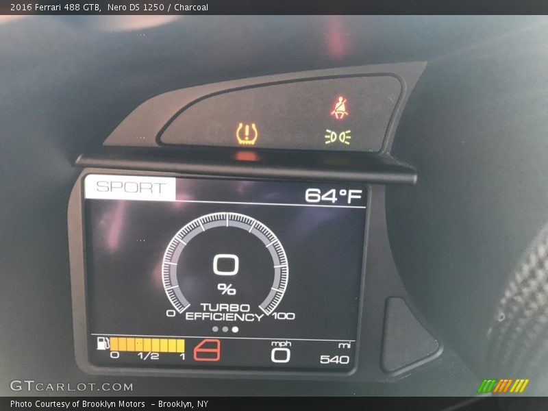  2016 488 GTB   Gauges