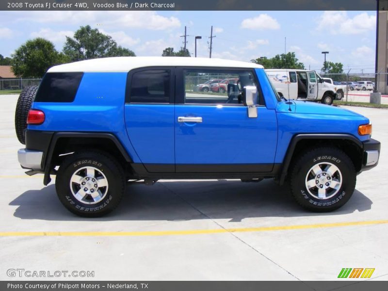 Voodoo Blue / Dark Charcoal 2008 Toyota FJ Cruiser 4WD