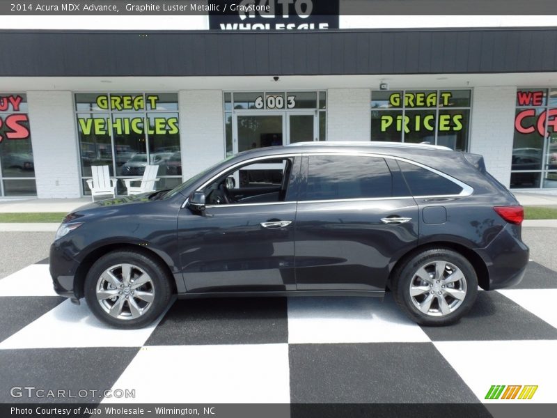 Graphite Luster Metallic / Graystone 2014 Acura MDX Advance