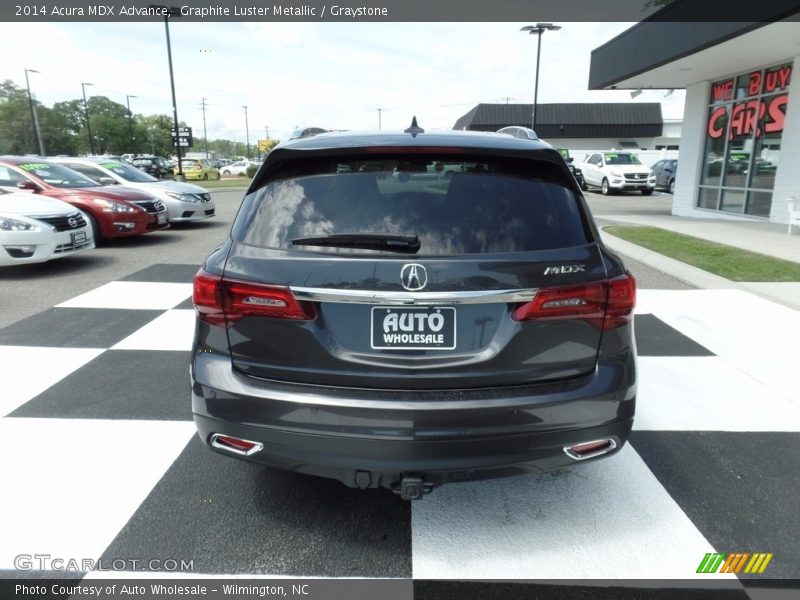 Graphite Luster Metallic / Graystone 2014 Acura MDX Advance