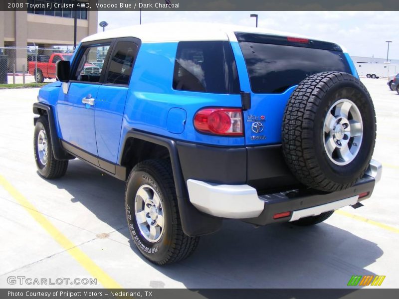 Voodoo Blue / Dark Charcoal 2008 Toyota FJ Cruiser 4WD