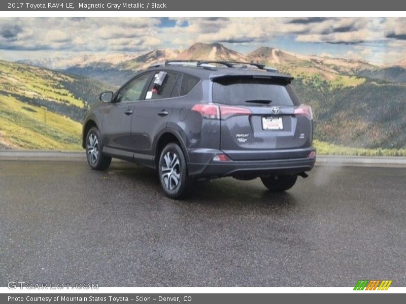Magnetic Gray Metallic / Black 2017 Toyota RAV4 LE