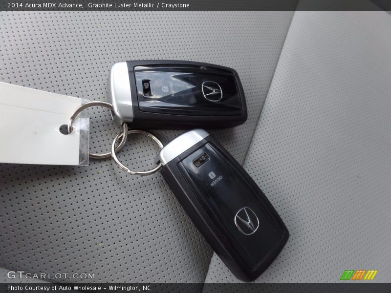 Graphite Luster Metallic / Graystone 2014 Acura MDX Advance