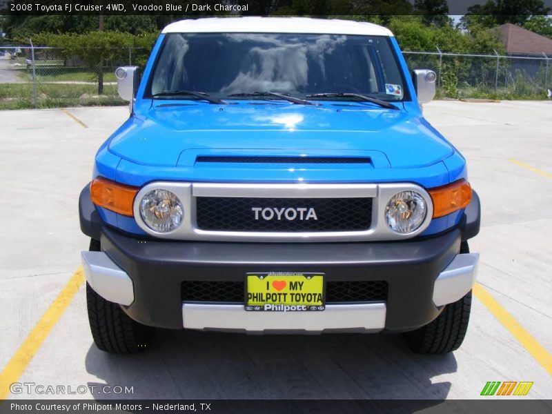 Voodoo Blue / Dark Charcoal 2008 Toyota FJ Cruiser 4WD
