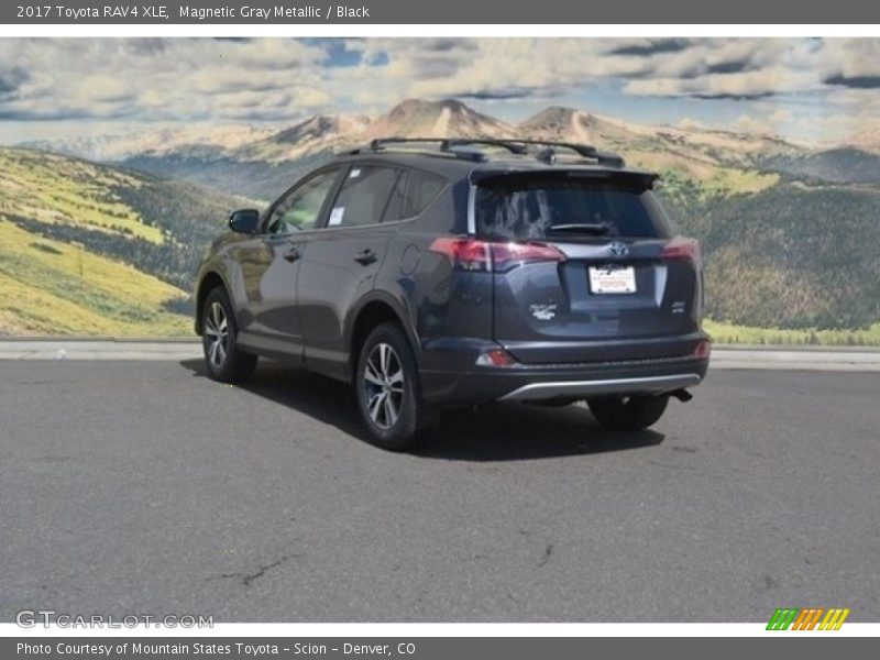 Magnetic Gray Metallic / Black 2017 Toyota RAV4 XLE