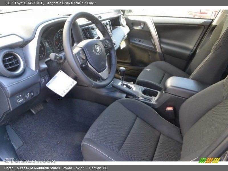 Magnetic Gray Metallic / Black 2017 Toyota RAV4 XLE