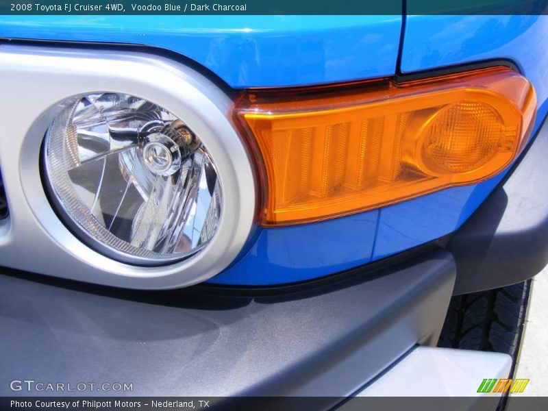 Voodoo Blue / Dark Charcoal 2008 Toyota FJ Cruiser 4WD