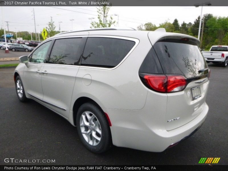Tusk White / Black/Alloy 2017 Chrysler Pacifica Touring L Plus