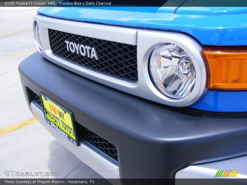 Voodoo Blue / Dark Charcoal 2008 Toyota FJ Cruiser 4WD