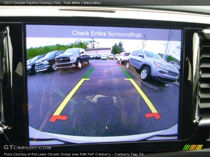 Tusk White / Black/Alloy 2017 Chrysler Pacifica Touring L Plus