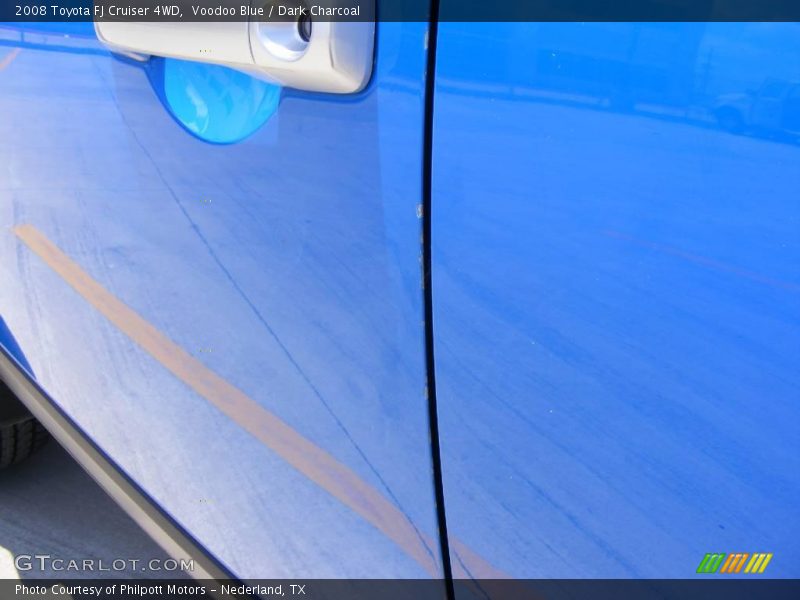 Voodoo Blue / Dark Charcoal 2008 Toyota FJ Cruiser 4WD