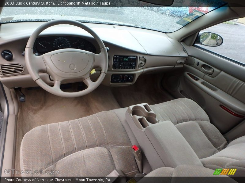 Light Sandrift Metallic / Taupe 2003 Buick Century Custom