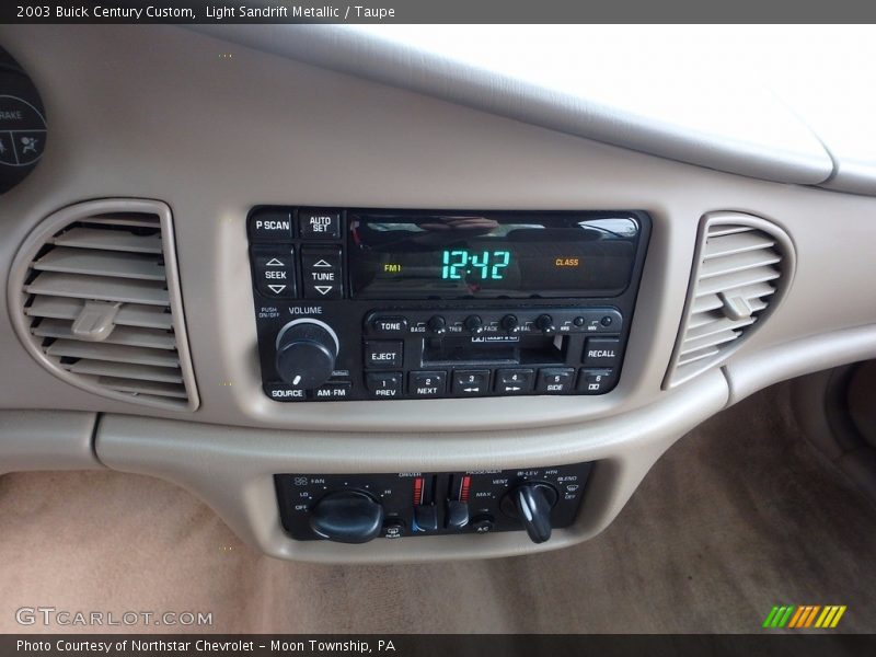 Light Sandrift Metallic / Taupe 2003 Buick Century Custom