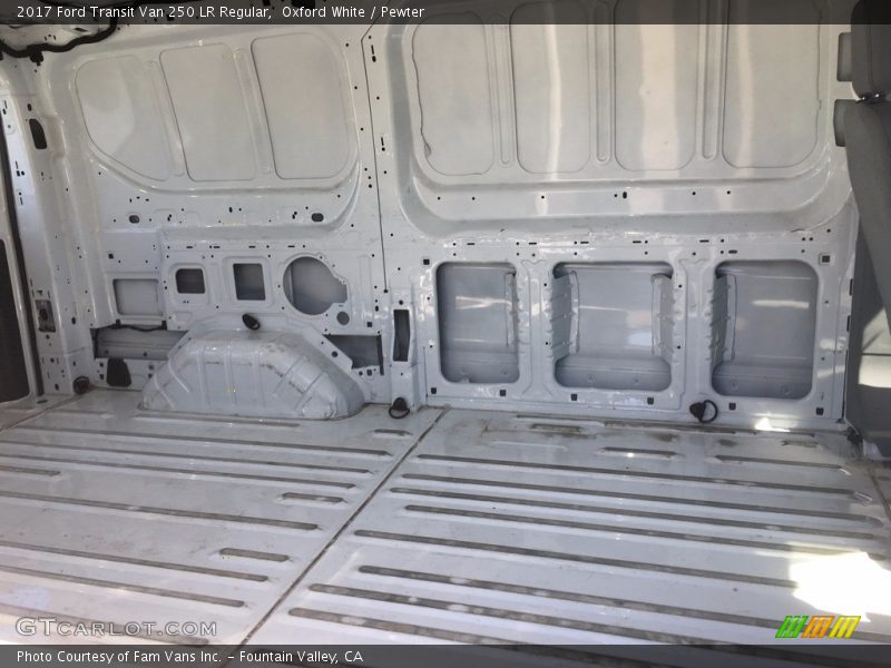 Oxford White / Pewter 2017 Ford Transit Van 250 LR Regular
