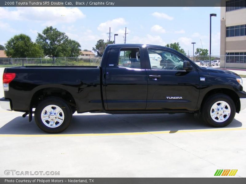 Black / Graphite Gray 2008 Toyota Tundra SR5 Double Cab