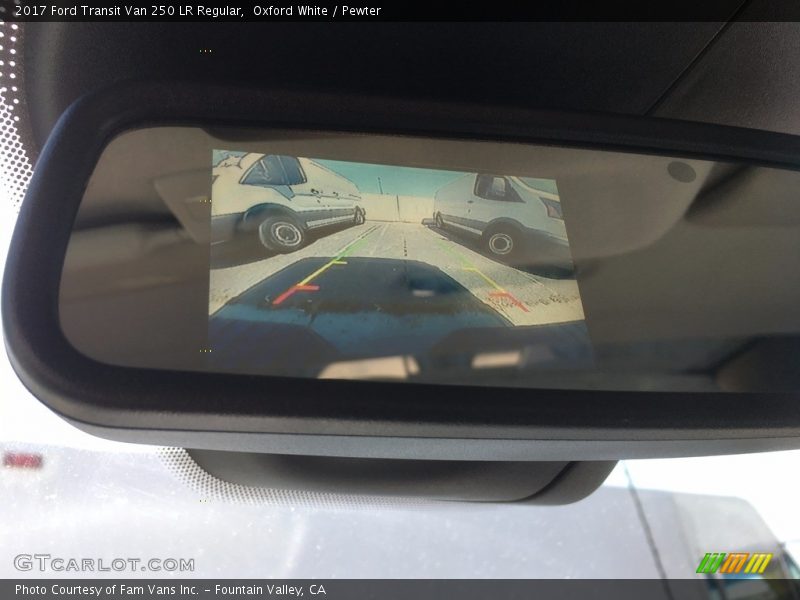 Oxford White / Pewter 2017 Ford Transit Van 250 LR Regular