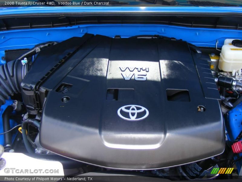 Voodoo Blue / Dark Charcoal 2008 Toyota FJ Cruiser 4WD