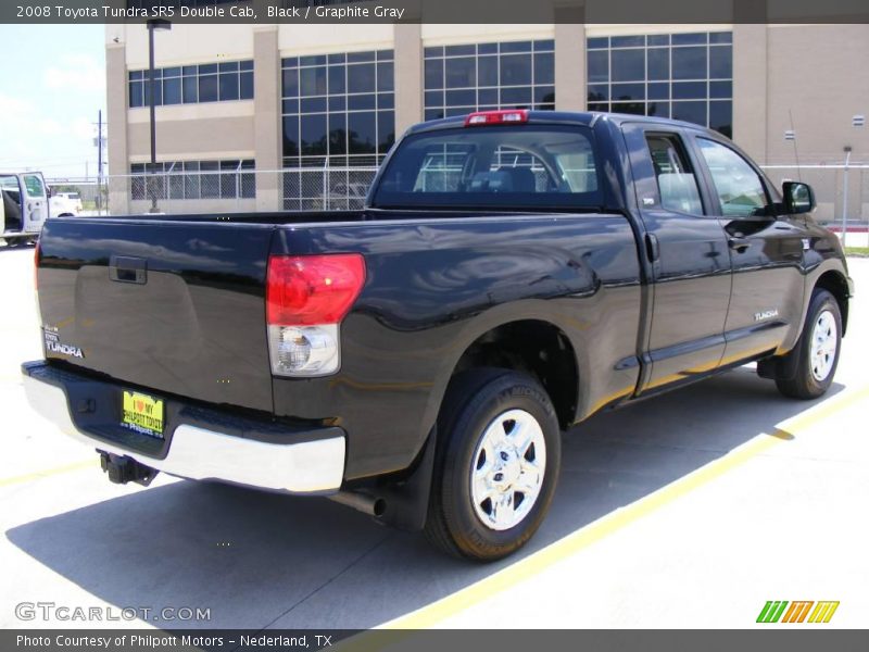 Black / Graphite Gray 2008 Toyota Tundra SR5 Double Cab