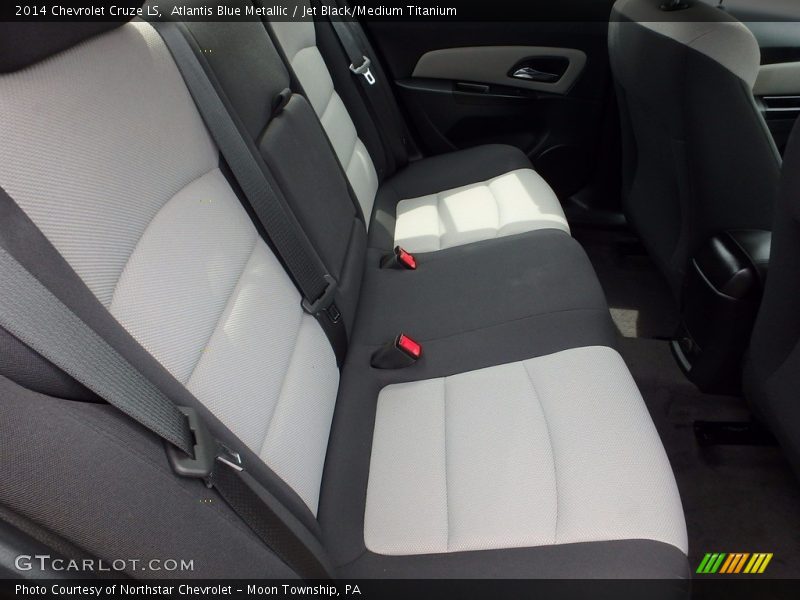 Atlantis Blue Metallic / Jet Black/Medium Titanium 2014 Chevrolet Cruze LS