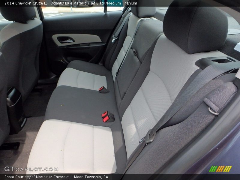 Atlantis Blue Metallic / Jet Black/Medium Titanium 2014 Chevrolet Cruze LS