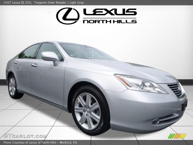 Tungsten Silver Metallic / Light Gray 2007 Lexus ES 350