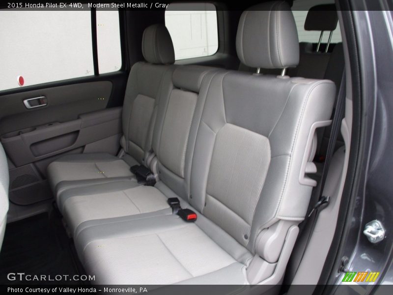 Modern Steel Metallic / Gray 2015 Honda Pilot EX 4WD