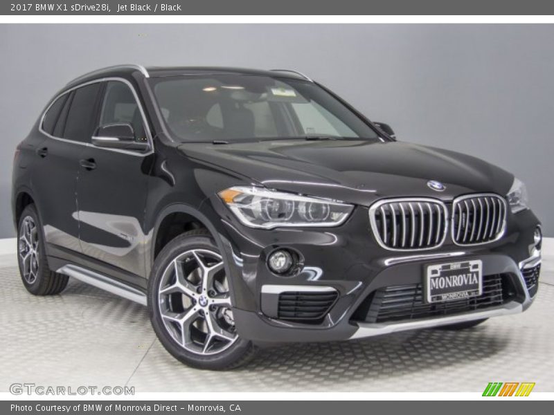 Jet Black / Black 2017 BMW X1 sDrive28i