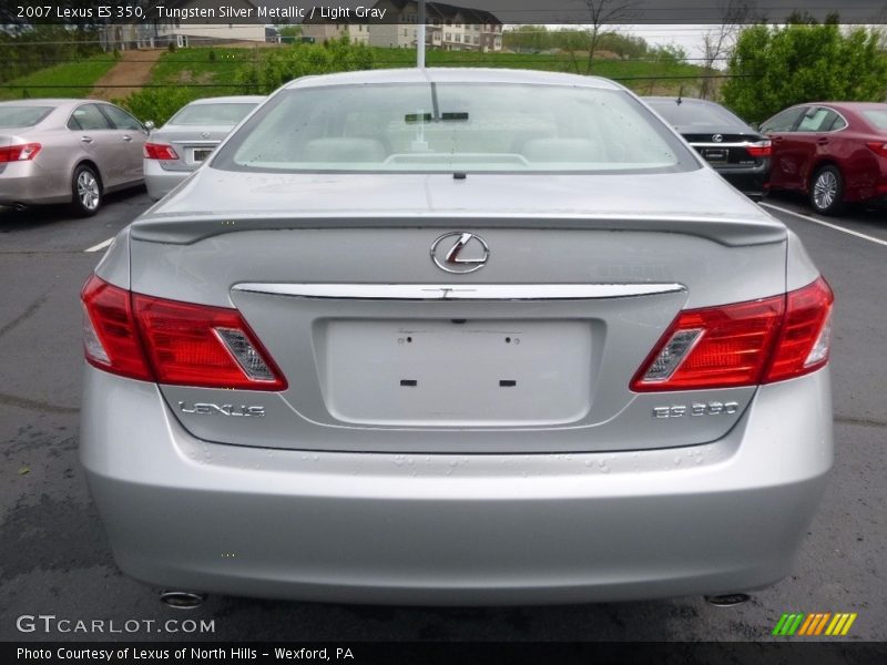 Tungsten Silver Metallic / Light Gray 2007 Lexus ES 350