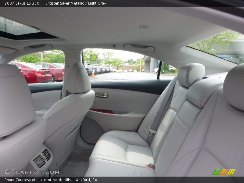 Tungsten Silver Metallic / Light Gray 2007 Lexus ES 350
