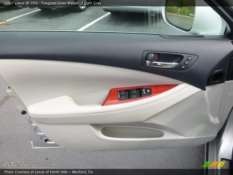Tungsten Silver Metallic / Light Gray 2007 Lexus ES 350