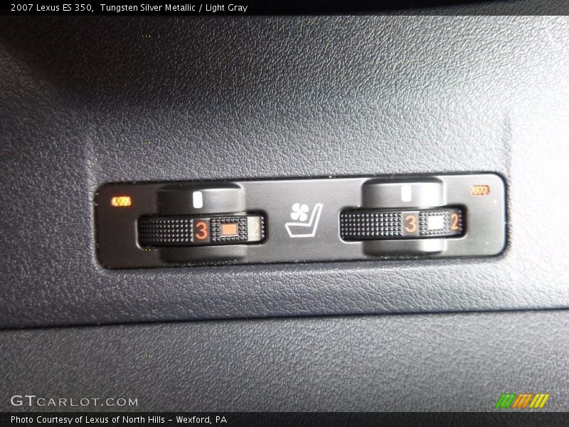 Tungsten Silver Metallic / Light Gray 2007 Lexus ES 350