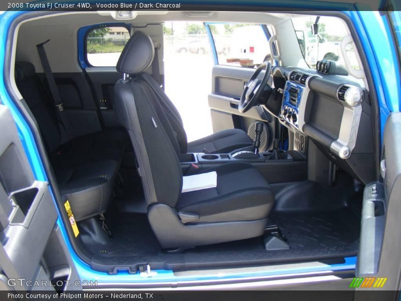 Voodoo Blue / Dark Charcoal 2008 Toyota FJ Cruiser 4WD
