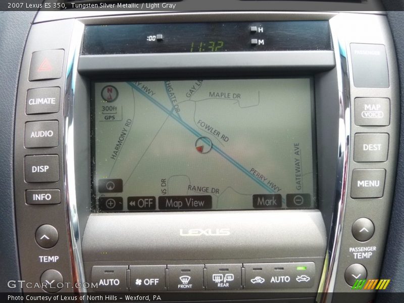 Tungsten Silver Metallic / Light Gray 2007 Lexus ES 350