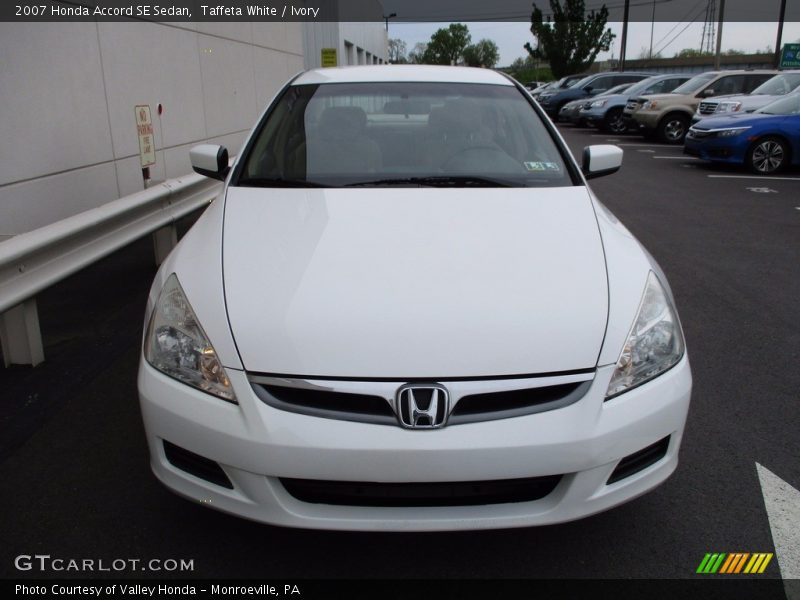 Taffeta White / Ivory 2007 Honda Accord SE Sedan