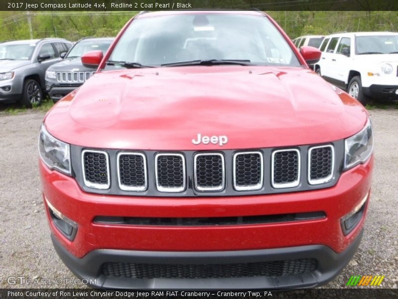 Redline 2 Coat Pearl / Black 2017 Jeep Compass Latitude 4x4