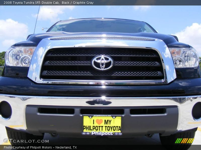 Black / Graphite Gray 2008 Toyota Tundra SR5 Double Cab