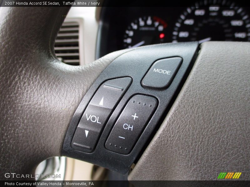 Taffeta White / Ivory 2007 Honda Accord SE Sedan