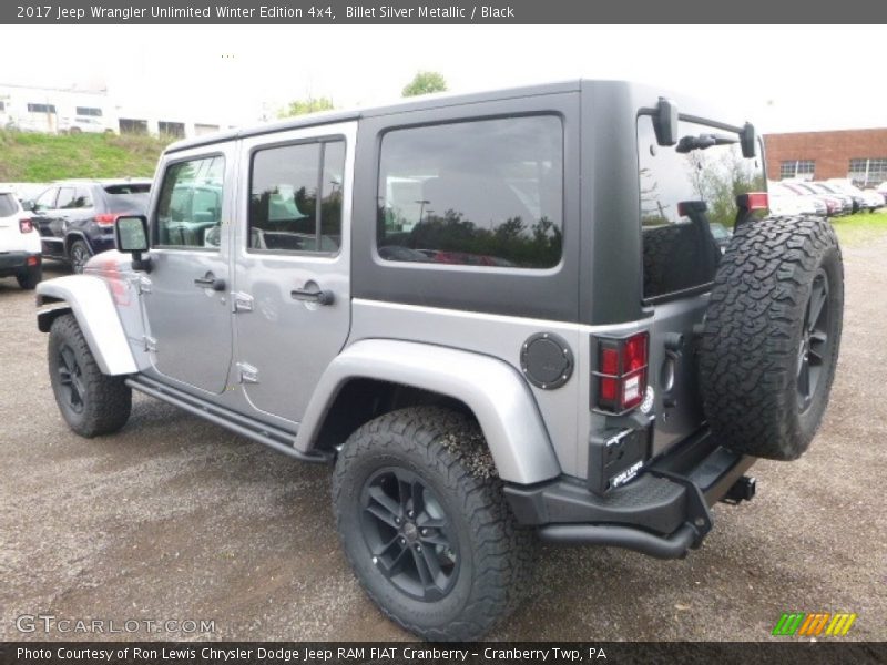 Billet Silver Metallic / Black 2017 Jeep Wrangler Unlimited Winter Edition 4x4