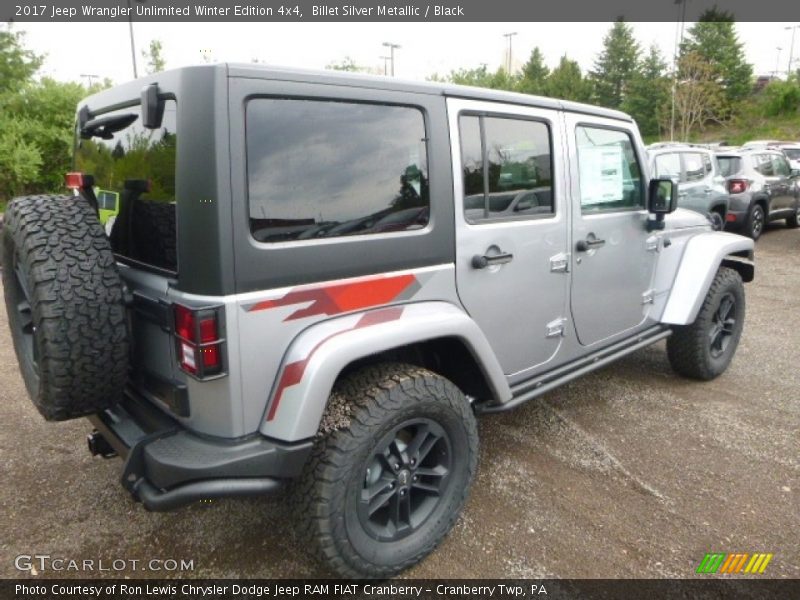 Billet Silver Metallic / Black 2017 Jeep Wrangler Unlimited Winter Edition 4x4