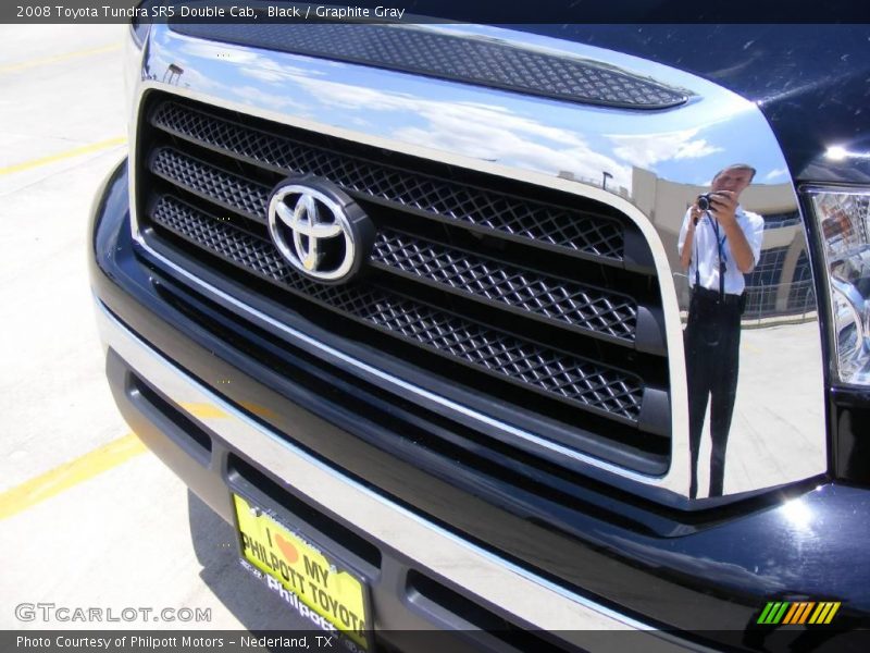 Black / Graphite Gray 2008 Toyota Tundra SR5 Double Cab