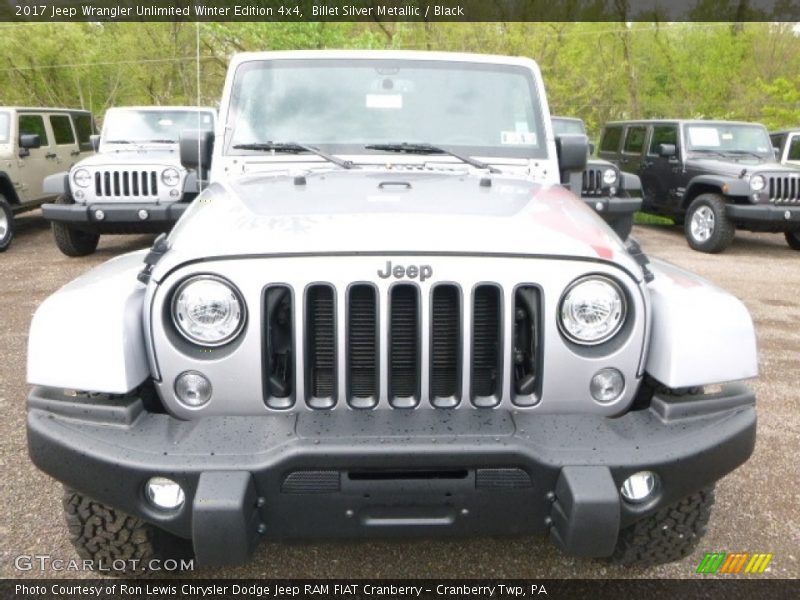 Billet Silver Metallic / Black 2017 Jeep Wrangler Unlimited Winter Edition 4x4