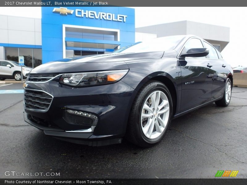 Blue Velvet Metallic / Jet Black 2017 Chevrolet Malibu LT