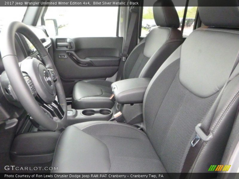 Billet Silver Metallic / Black 2017 Jeep Wrangler Unlimited Winter Edition 4x4