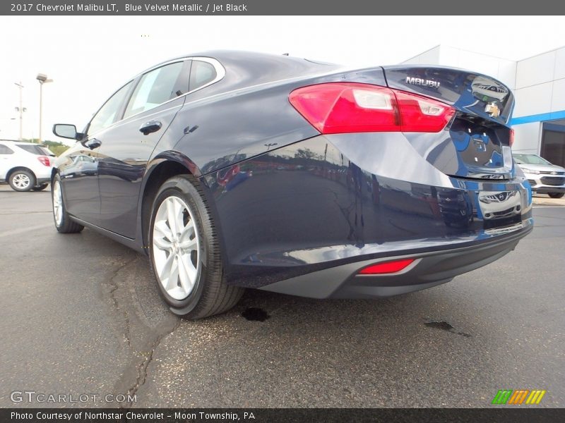 Blue Velvet Metallic / Jet Black 2017 Chevrolet Malibu LT