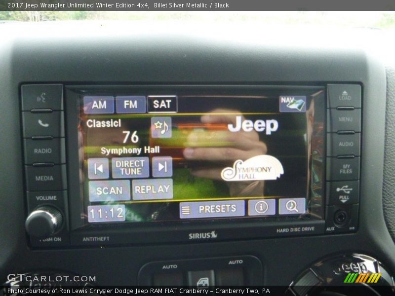 Billet Silver Metallic / Black 2017 Jeep Wrangler Unlimited Winter Edition 4x4