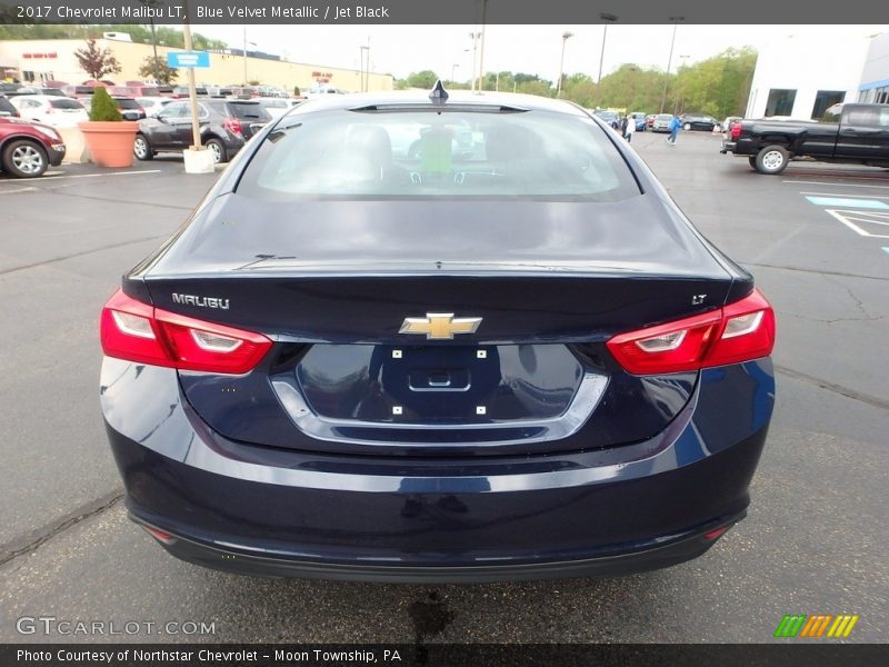 Blue Velvet Metallic / Jet Black 2017 Chevrolet Malibu LT