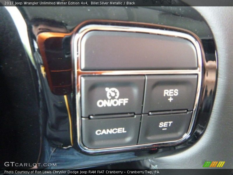 Billet Silver Metallic / Black 2017 Jeep Wrangler Unlimited Winter Edition 4x4