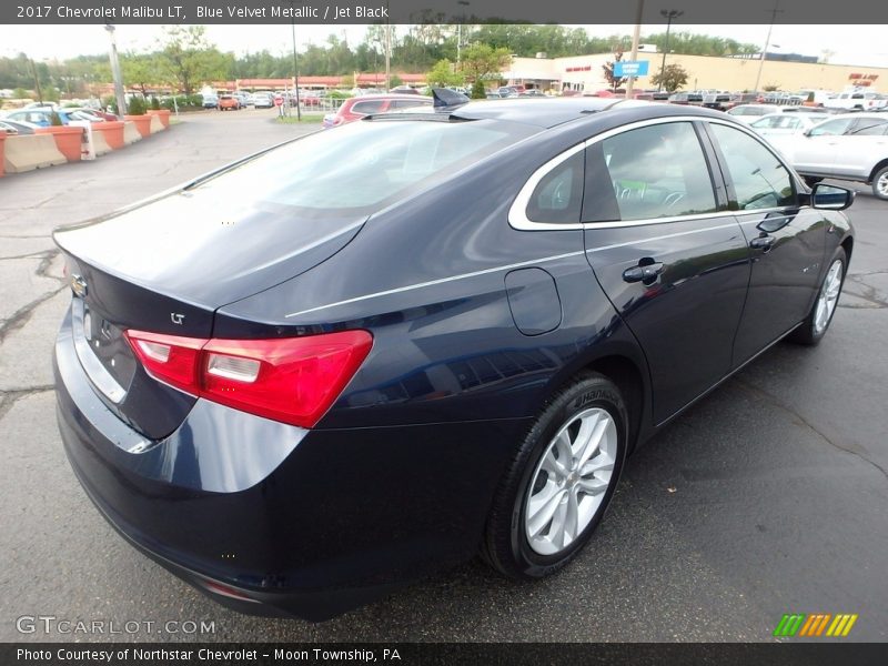 Blue Velvet Metallic / Jet Black 2017 Chevrolet Malibu LT