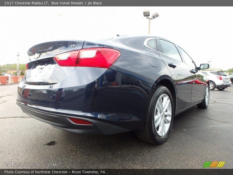 Blue Velvet Metallic / Jet Black 2017 Chevrolet Malibu LT